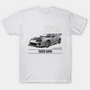 Supra Time Attack White Carbon T-Shirt